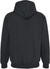 Am image of a Custom King Fashion Full Zip Hooded Sweatshirt in Black/Charcoal!