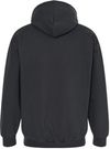 Am image of a Custom King Fashion Full Zip Hooded Sweatshirt in Black/Red!