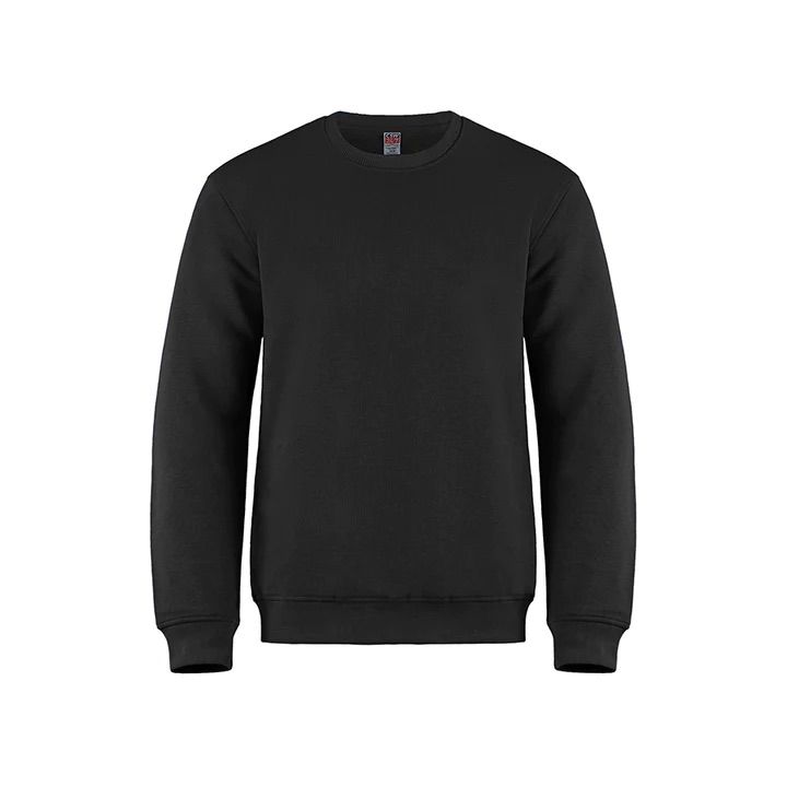 CSW Adult Crewneck Pullover Sweatshirt in Black