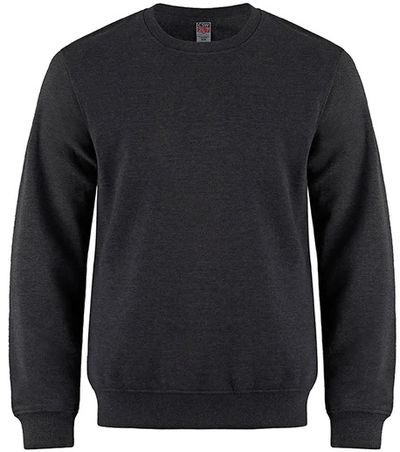 Am image of a Custom CSW Adult Crewneck Pullover Sweatshirt in Charcoal Heather!