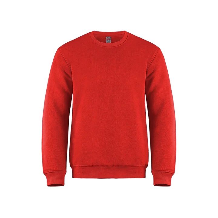 CSW Adult Crewneck Pullover Sweatshirt in Red