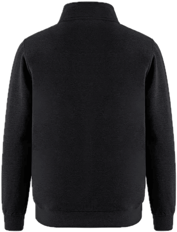 Am image of a Custom CSW Flux Quarter Zip Pullover in Charcoal Heather!