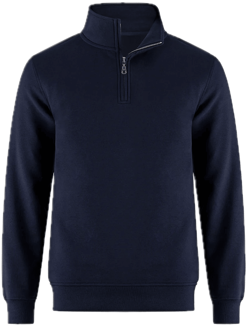 CSW Flux Quarter Zip Pullover in Navy