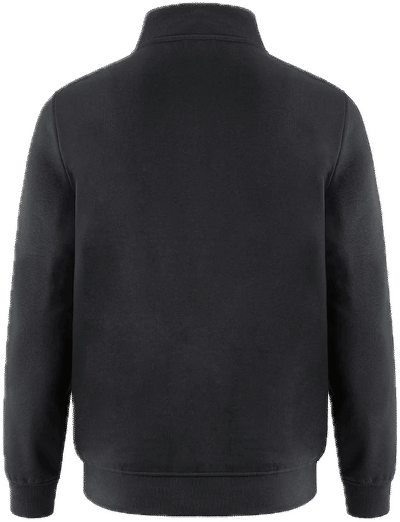 Am image of a Custom CSW Flux Quarter Zip Pullover in Black!