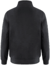 Am image of a Custom CSW Flux Quarter Zip Pullover in Black!