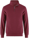 Am image of a Custom CSW Flux Quarter Zip Pullover in Maroon!