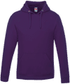 Am image of a Custom CSW Vault Adult Pullover Hoodie in Purple!