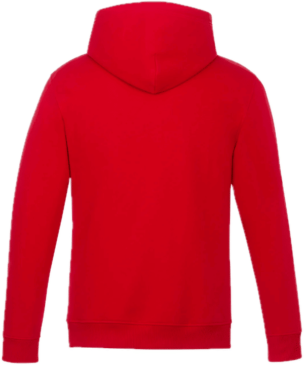 Am image of a Custom CSW Vault Adult Pullover Hoodie in Red!