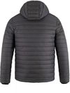 Am image of a Custom CX2 Canyon Mens Lightweight Puffy Jacket in Charcoal!