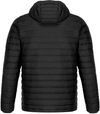 Am image of a Custom CX2 Canyon Mens Lightweight Puffy Jacket in Black!