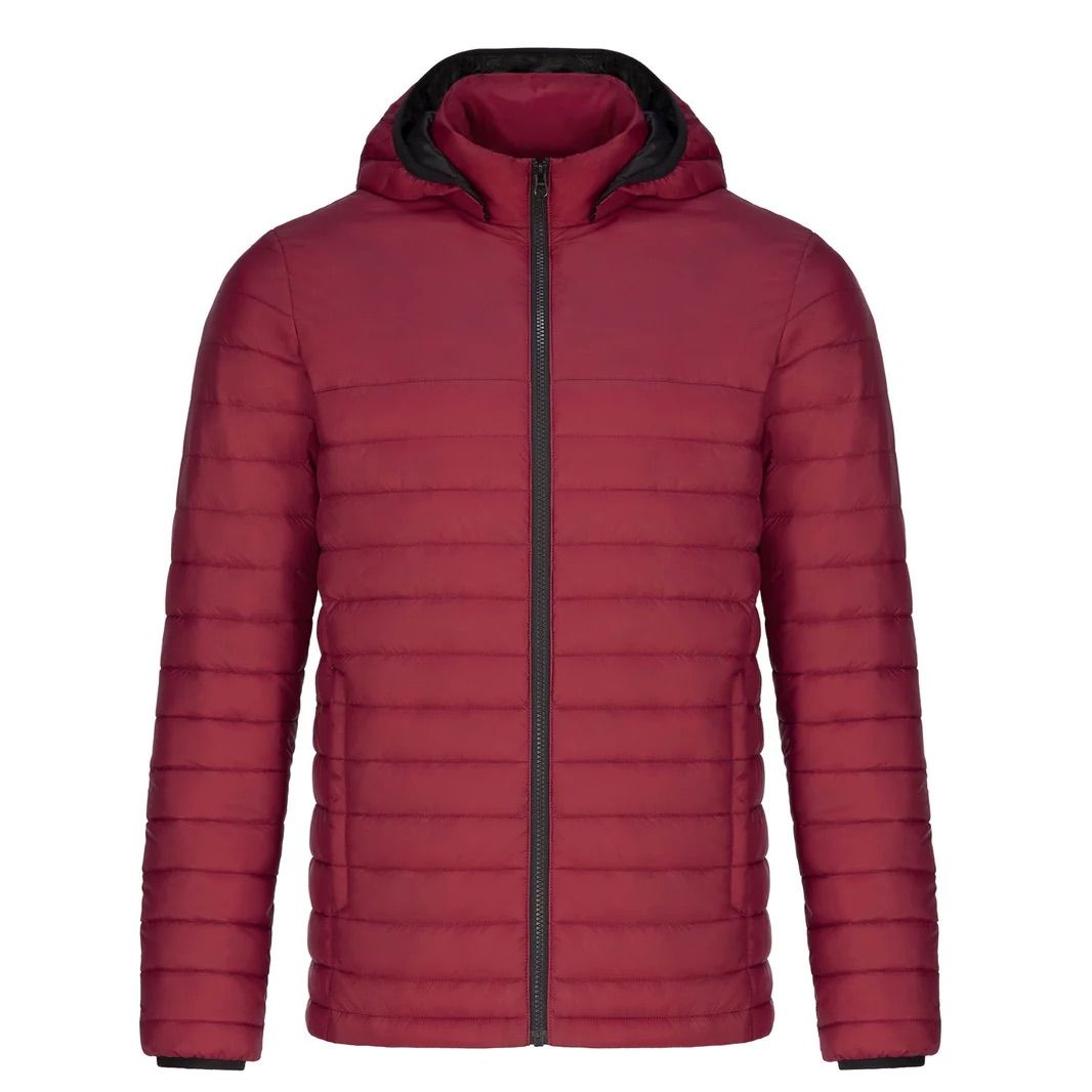 CX2 Canyon Mens Lightweight Puffy Jacket in Red
