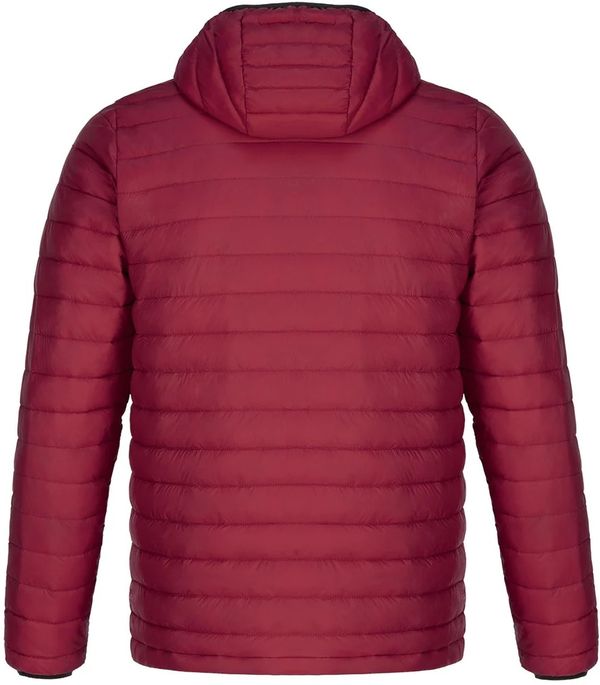 Am image of a Custom CX2 Canyon Mens Lightweight Puffy Jacket in Red!