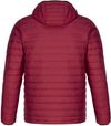 Am image of a Custom CX2 Canyon Mens Lightweight Puffy Jacket in Red!