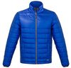 Am image of a Custom CX2 Arctic Mens Polyester Quilted Down in Blue!