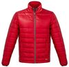 Am image of a Custom CX2 Arctic Mens Polyester Quilted Down in Red!