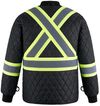 An image of a Custom CX2 Peterbuilt 3 in 1 Hi Vis Bomber Jacket!