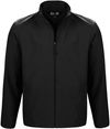 Am image of a Custom CX2 Cadet Lightweight Softshell Jacket in Black!