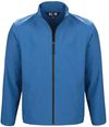 Am image of a Custom CX2 Cadet Lightweight Softshell Jacket in Blue!
