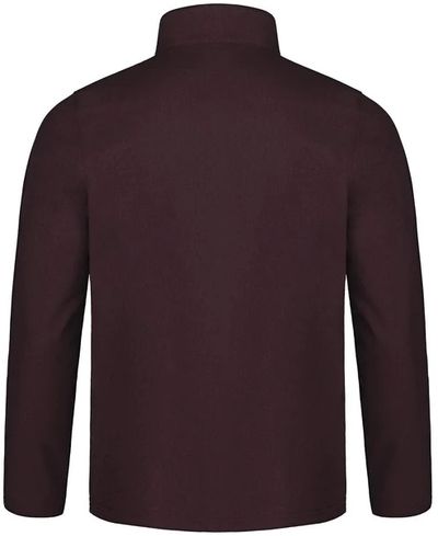 Am image of a Custom CX2 Cadet Lightweight Softshell Jacket in Burgundy Melange!