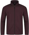 Am image of a Custom CX2 Cadet Lightweight Softshell Jacket in Burgundy Melange!
