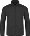 Am image of a Custom CX2 Cadet Lightweight Softshell Jacket in Charcoal Melange!