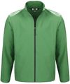Am image of a Custom CX2 Cadet Lightweight Softshell Jacket in Green!