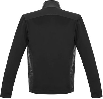 Am image of a Custom CX2 Hybrid Lightweight Jacket in Black!