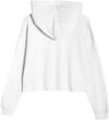 An image of a Custom Lane 7 Crop Hoodie in White!
