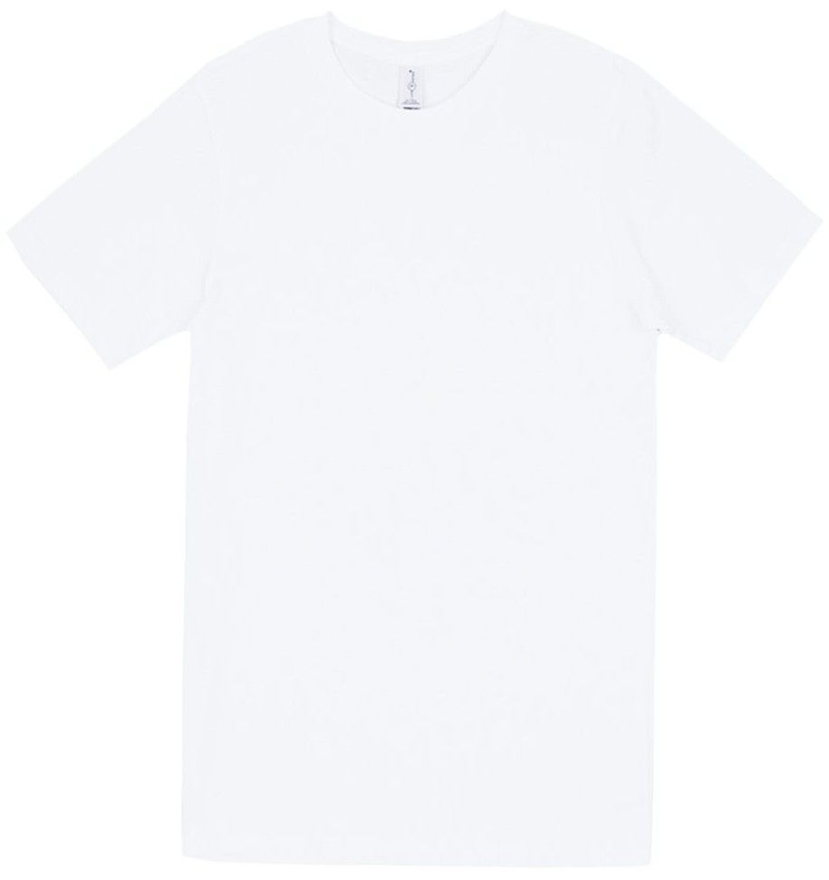 Lane 7 Deluxe Tee in White