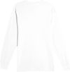 An image of a Custom Lane 7 Heavyweight Long Sleeve Tee in White!