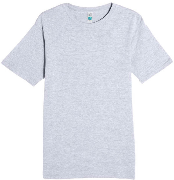 An image of a Custom Lane 7 Heavyweight Tee in Heather Grey!