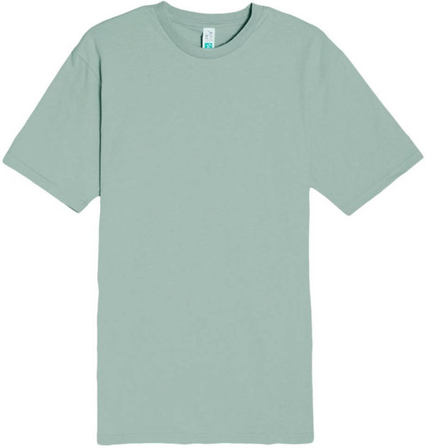 An image of a Custom Lane 7 Heavyweight Tee in Sea Foam!