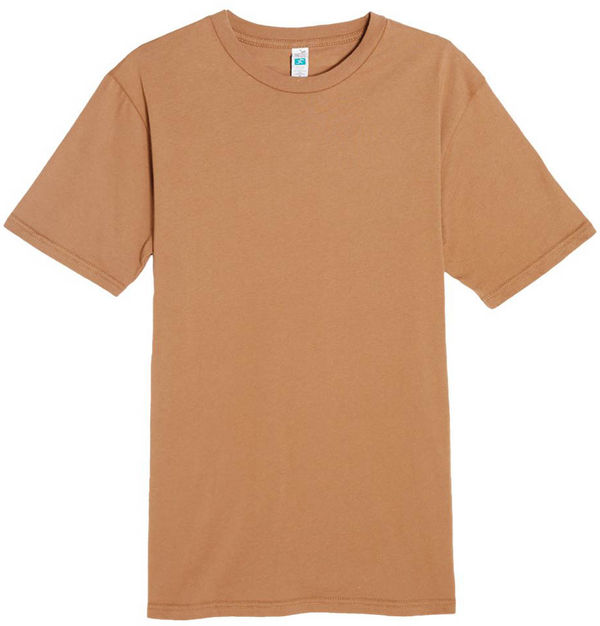 An image of a Custom Lane 7 Heavyweight Tee in Toasted Coconut!