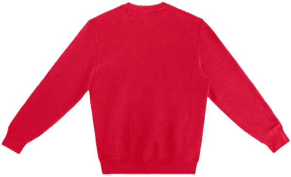 Am image of a Custom Lane 7 Premium Crewneck Sweatshirt in Cardinal!