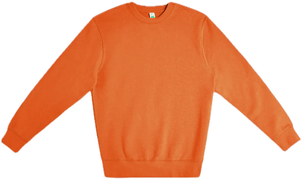 Am image of a Custom Lane 7 Premium Crewneck Sweatshirt in Carrot!