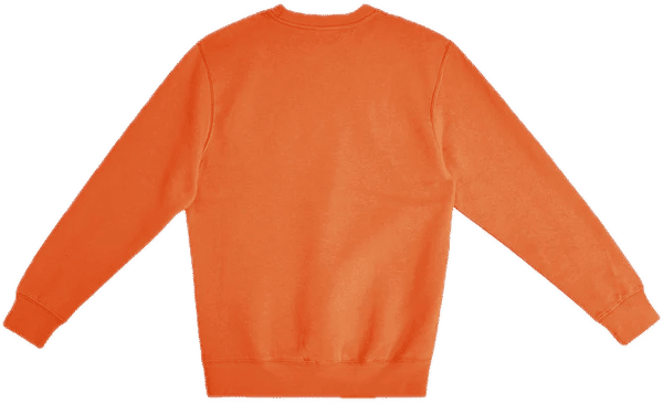 Am image of a Custom Lane 7 Premium Crewneck Sweatshirt in Carrot!