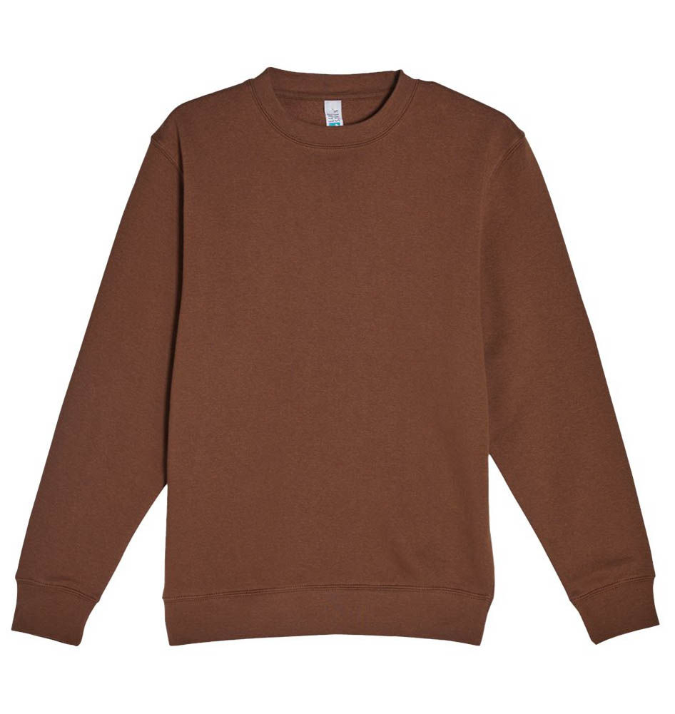 Lane 7 Premium Crewneck Sweatshirt in Chestnut