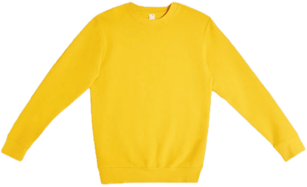 Am image of a Custom Lane 7 Premium Crewneck Sweatshirt in Lemon!