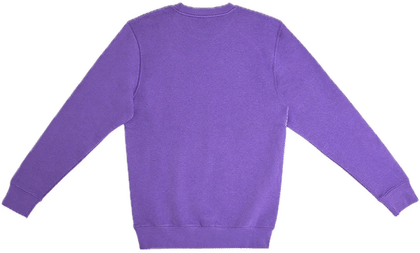 Am image of a Custom Lane 7 Premium Crewneck Sweatshirt in Purple!