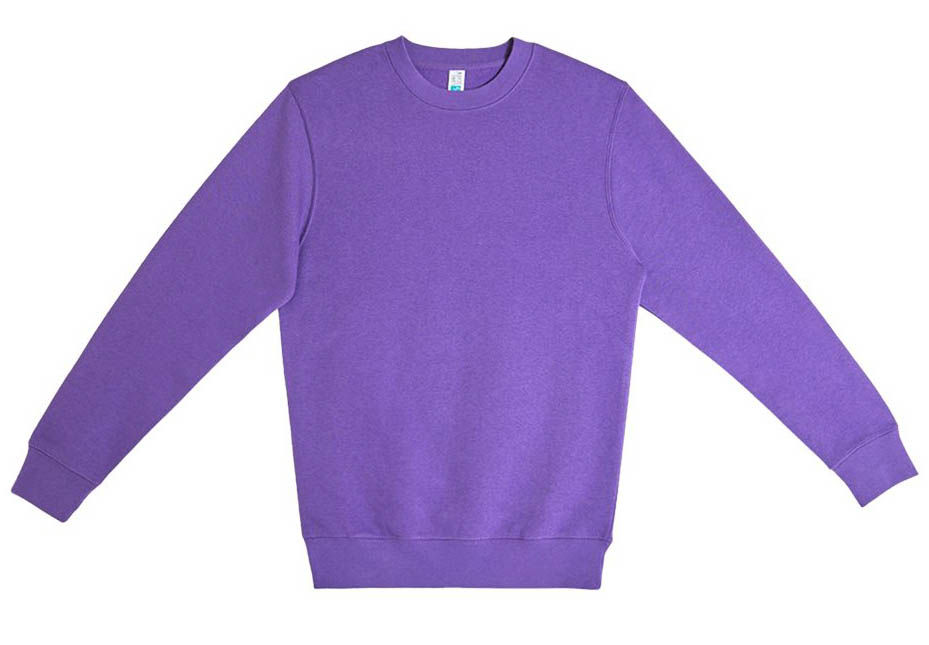 Lane 7 Premium Crewneck Sweatshirt in Purple
