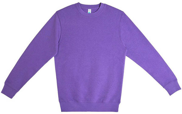 An image of a Custom Lane 7 Premium Crewneck Sweatshirt in Purple!