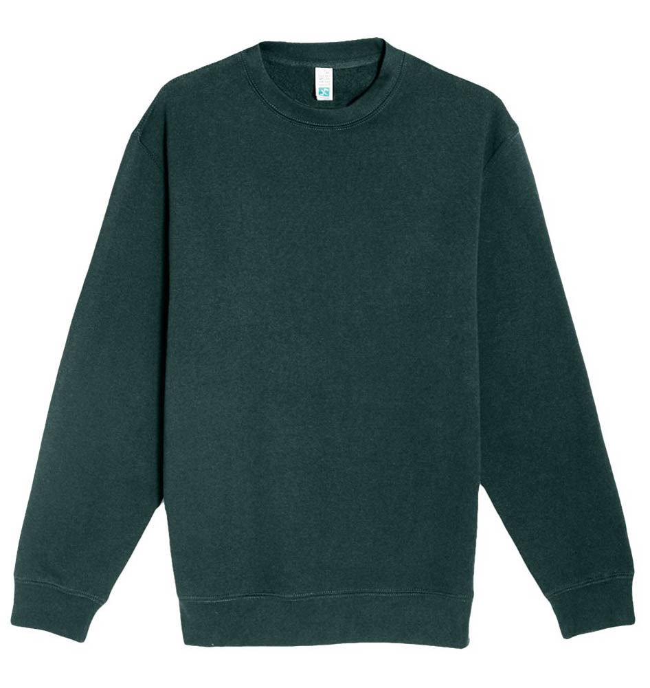Lane 7 Premium Crewneck Sweatshirt in Sports Green