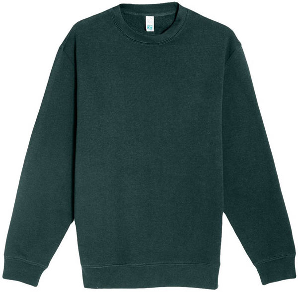 An image of a Custom Lane 7 Premium Crewneck Sweatshirt in Sports Green!