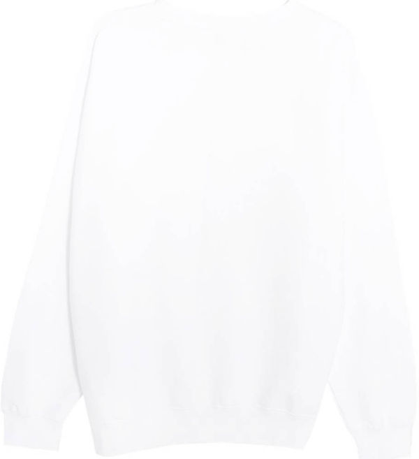 An image of a Custom Lane 7 Premium Crewneck Sweatshirt in White!