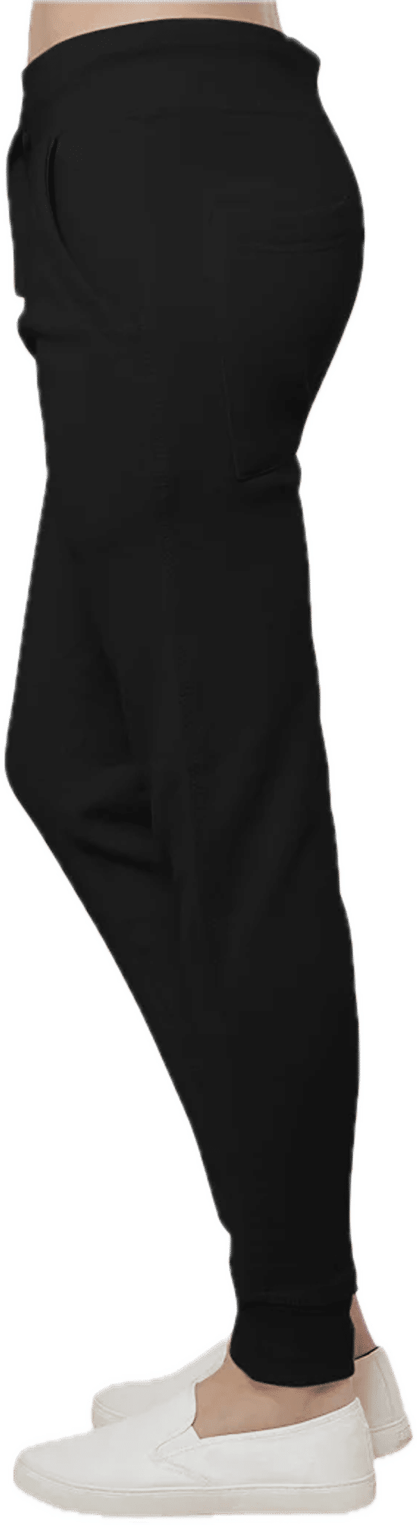 An image of a Custom Lane 7 Premium Fleece Joggers in Black!