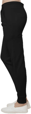 An image of a Custom Lane 7 Premium Fleece Joggers in Black!