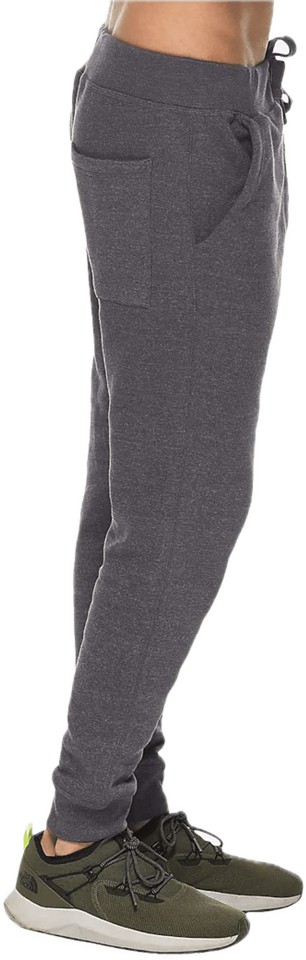 An image of a Custom Lane 7 Premium Fleece Joggers in Charcoal Heather!