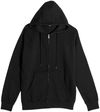 An image of a Custom Lane 7 Premium Full Zip Hoodie in Black!