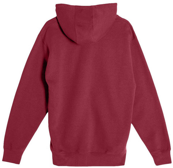 An image of a Custom Lane 7 Premium Full Zip Hoodie in Burgundy!