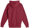 An image of a Custom Lane 7 Premium Full Zip Hoodie in Burgundy!